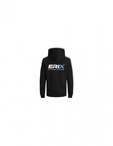 Sudadera Capucha Negra - Erix Nutrición Talla L