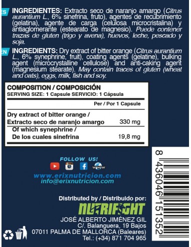 Pure Syneprhine (90 Cápsulas)