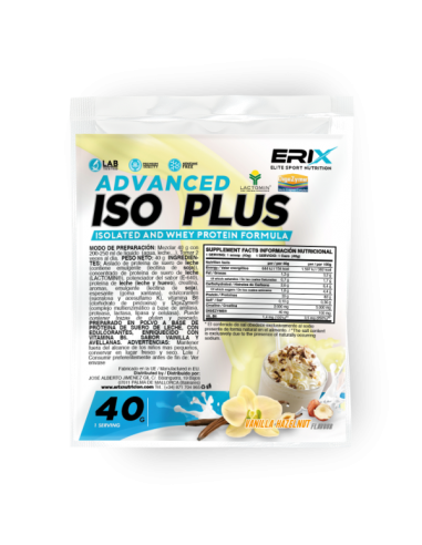 ISO Advanced Plus 1 x 40 Gr. Vainilla...