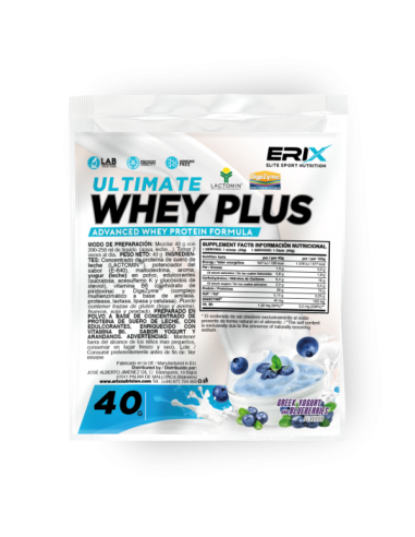 Whey Plus Ultimate 1x40 gr. Yogur...