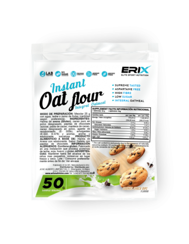 Harina de avena de 1 x 50 Gr. COOKIES...