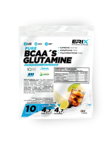 BCAA’S + GLUTAMINA ( Kiowa ) Cola 1 x...