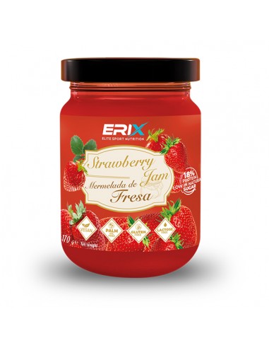 Mermelada 0% 170 g Fresa 18% proteina