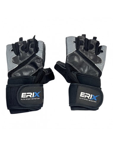 Guante muñequera Negro/Gris Talla M