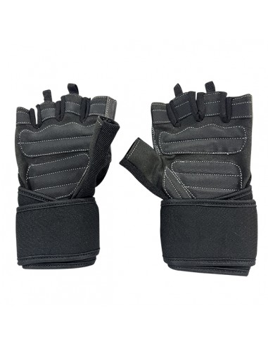 Guante muñequera Negro/Gris Talla S