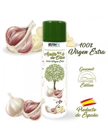 Aceite Oliva en spray 250 Ml Ajo Erix...
