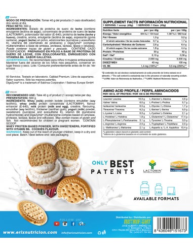 ISO Advanced PLUS 500 GR COOKIES