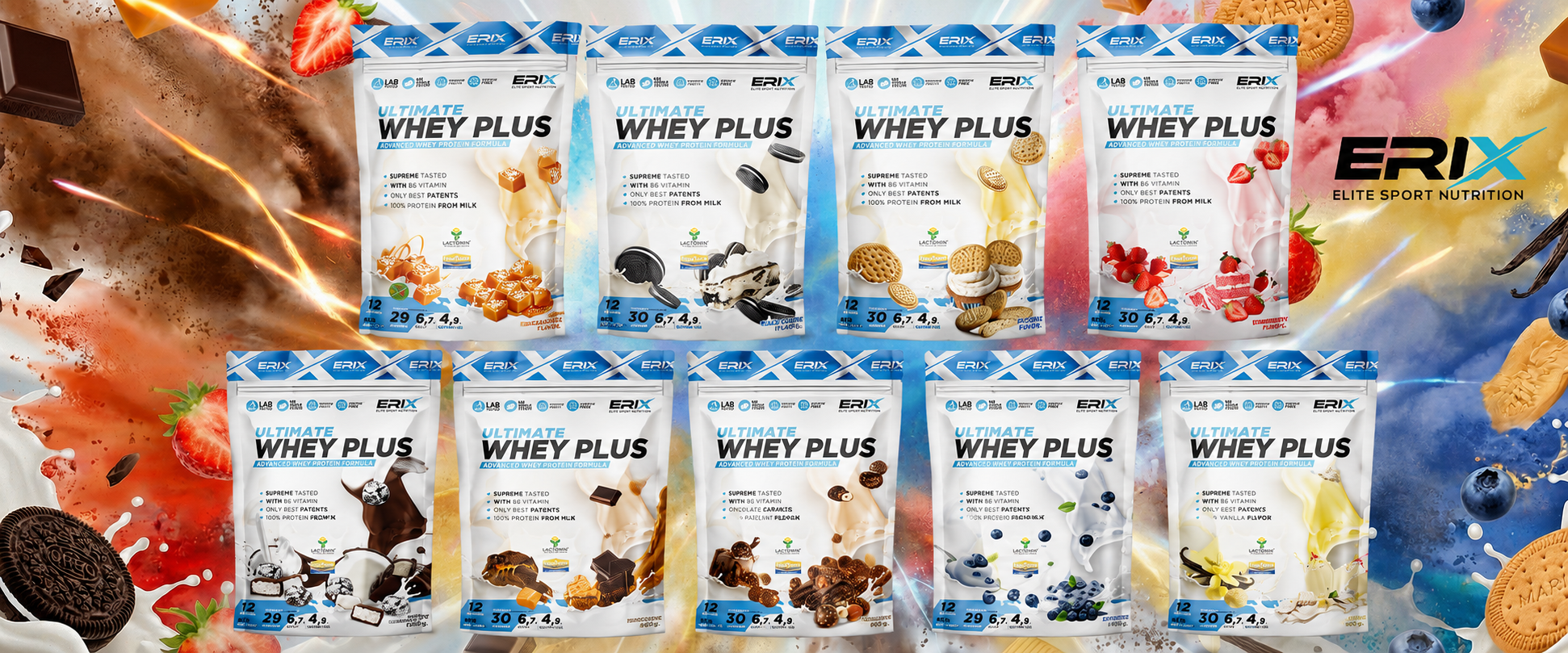 Banner WHEY PLUS ULTIMATE 500 GR