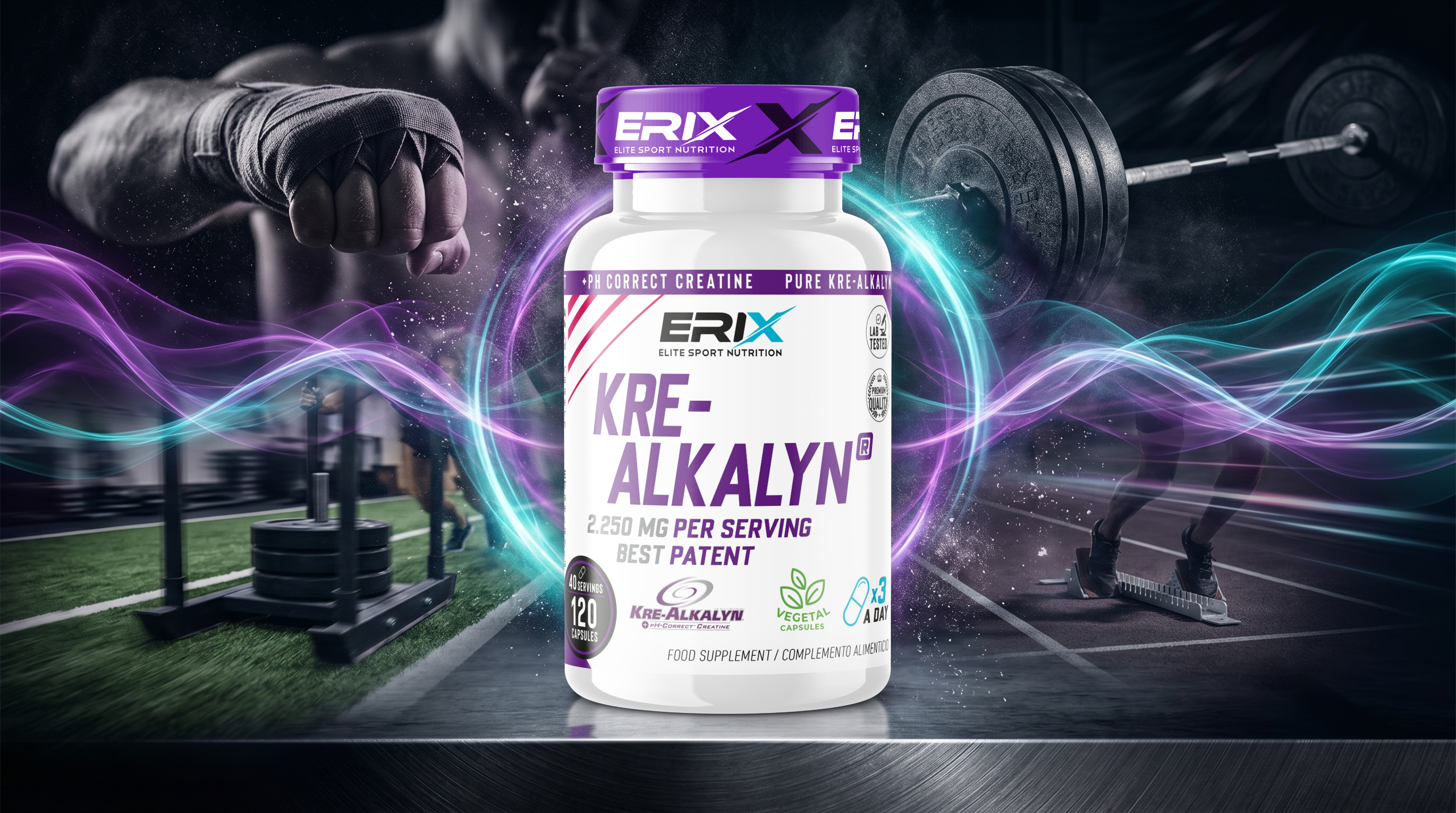 Banner KRE-ALKALYN 120 Cápsulas