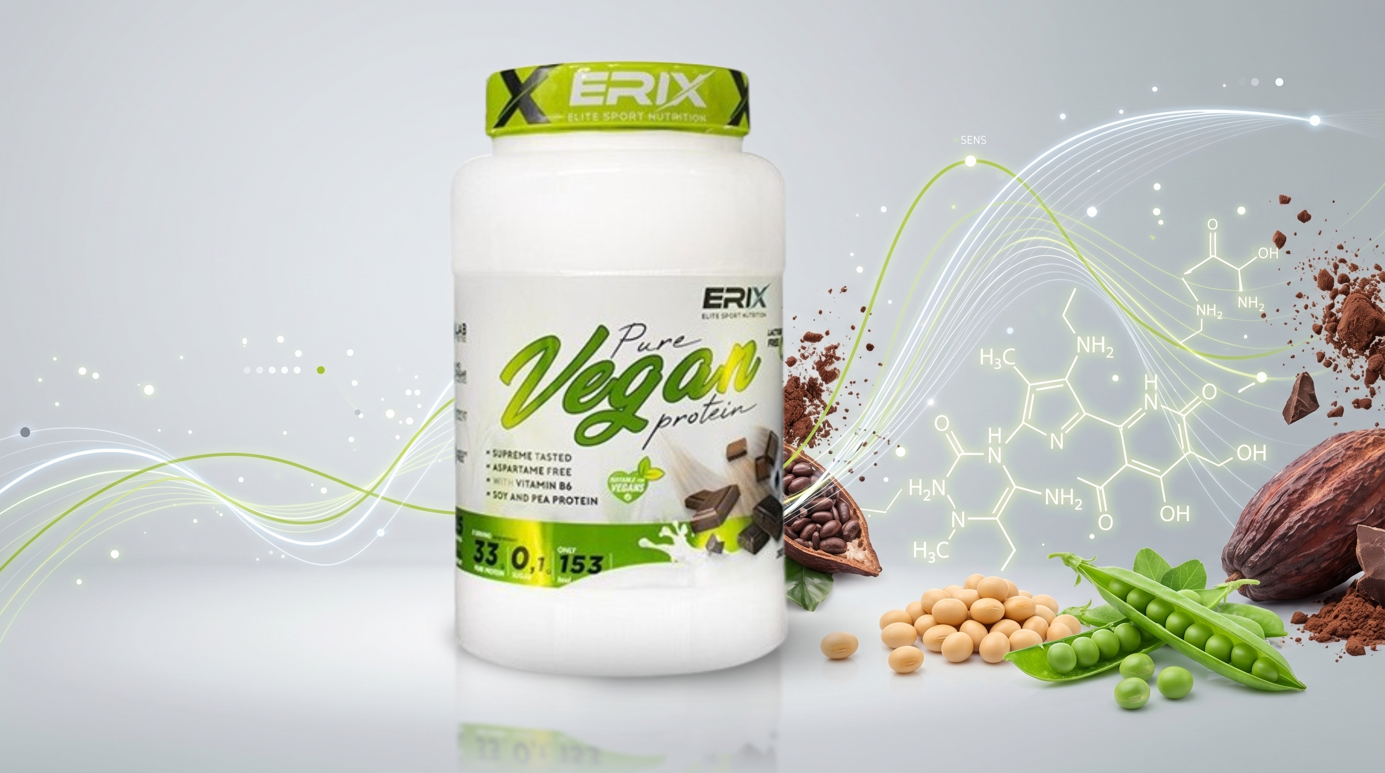 Banner VEGAN 1 kg Chocolate