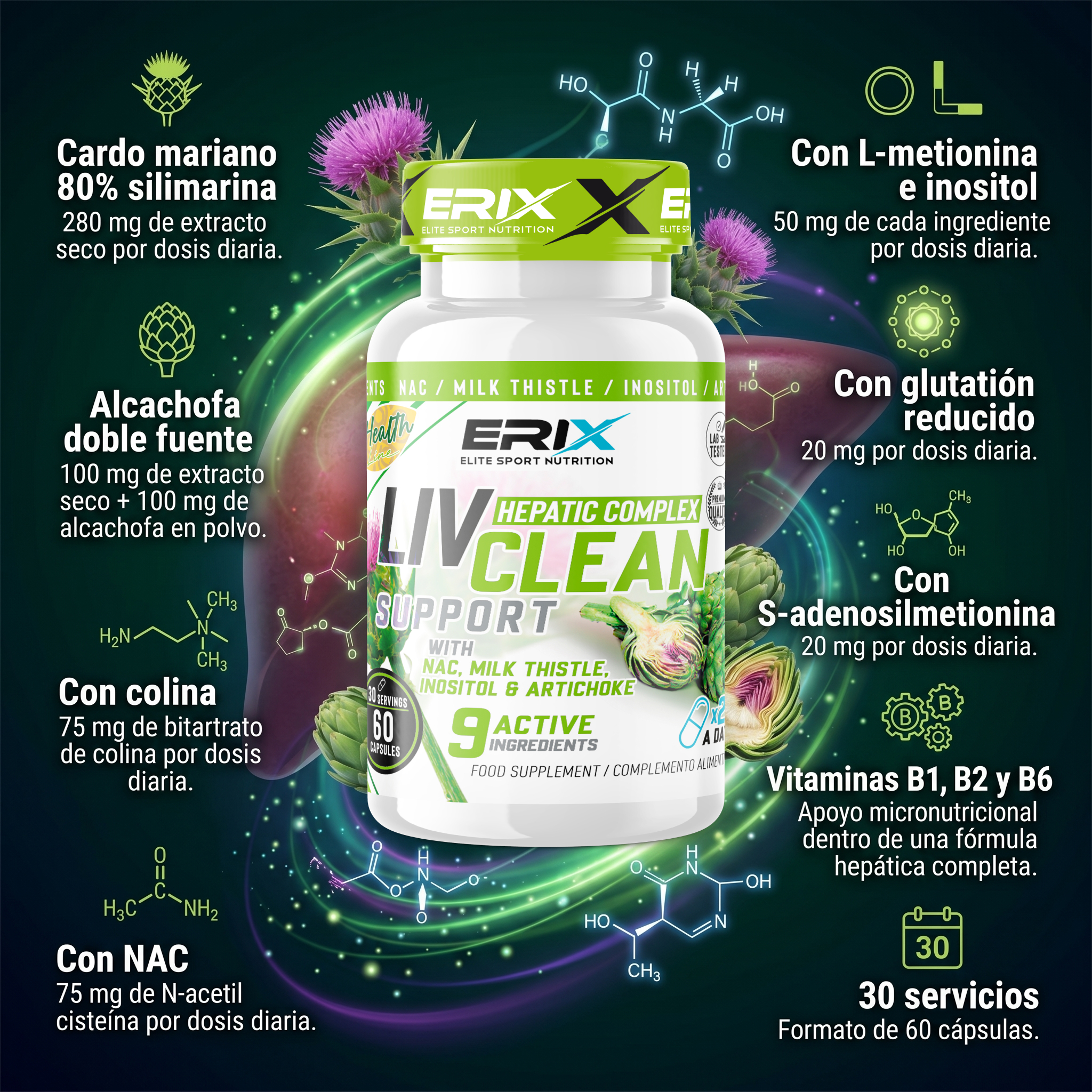 Beneficios LIV Clean Support