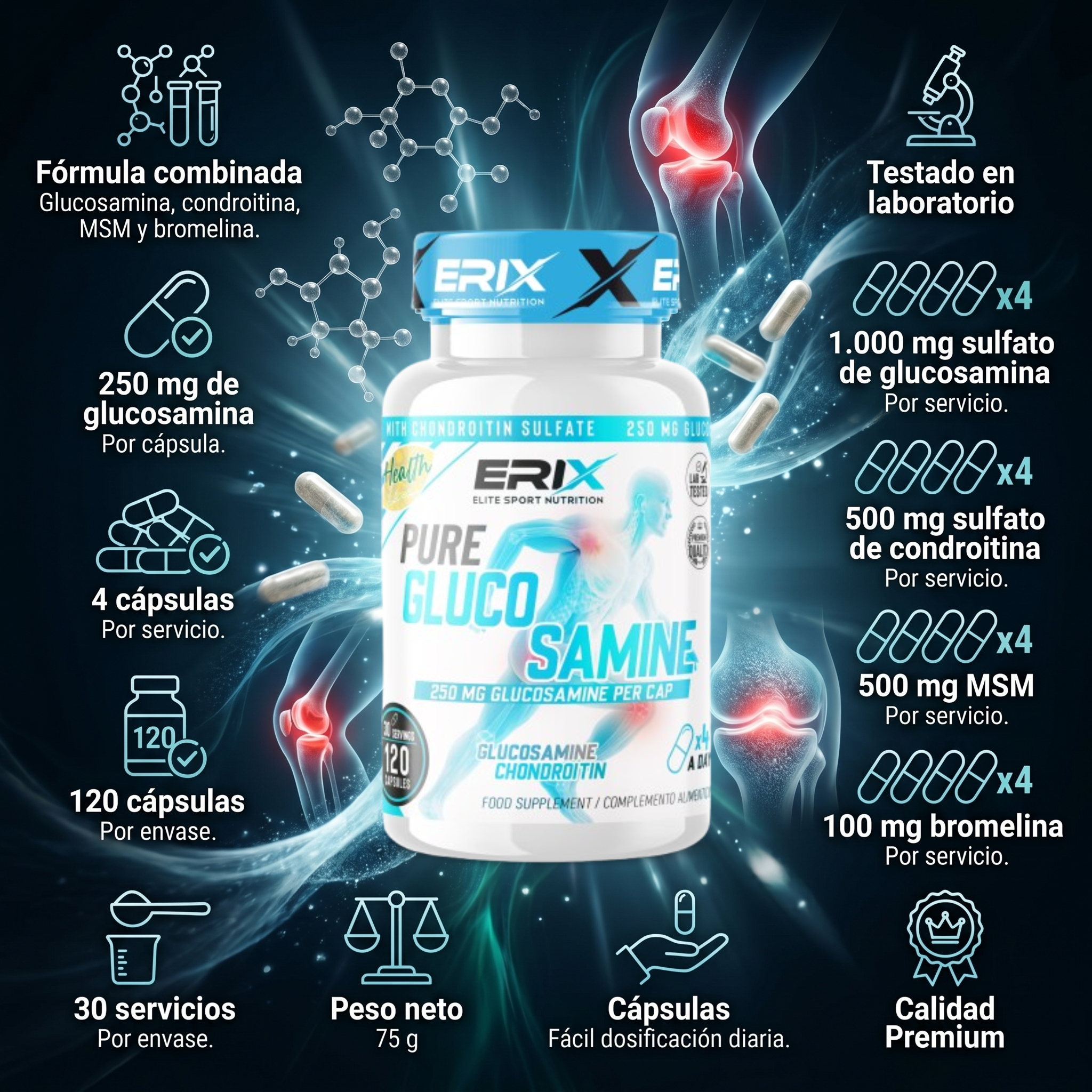 Beneficios Pure Glucosamine