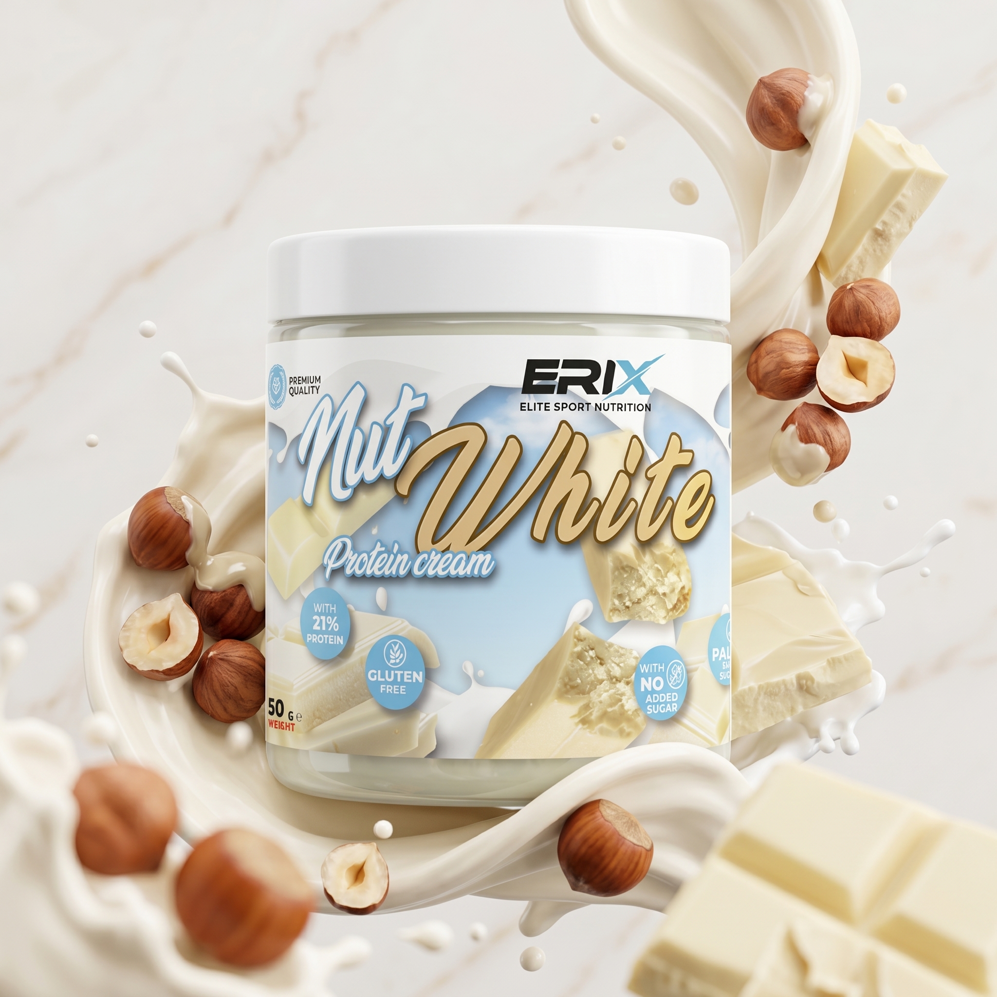 CREMA PROTEICA CHOCO BLANCO 250 G