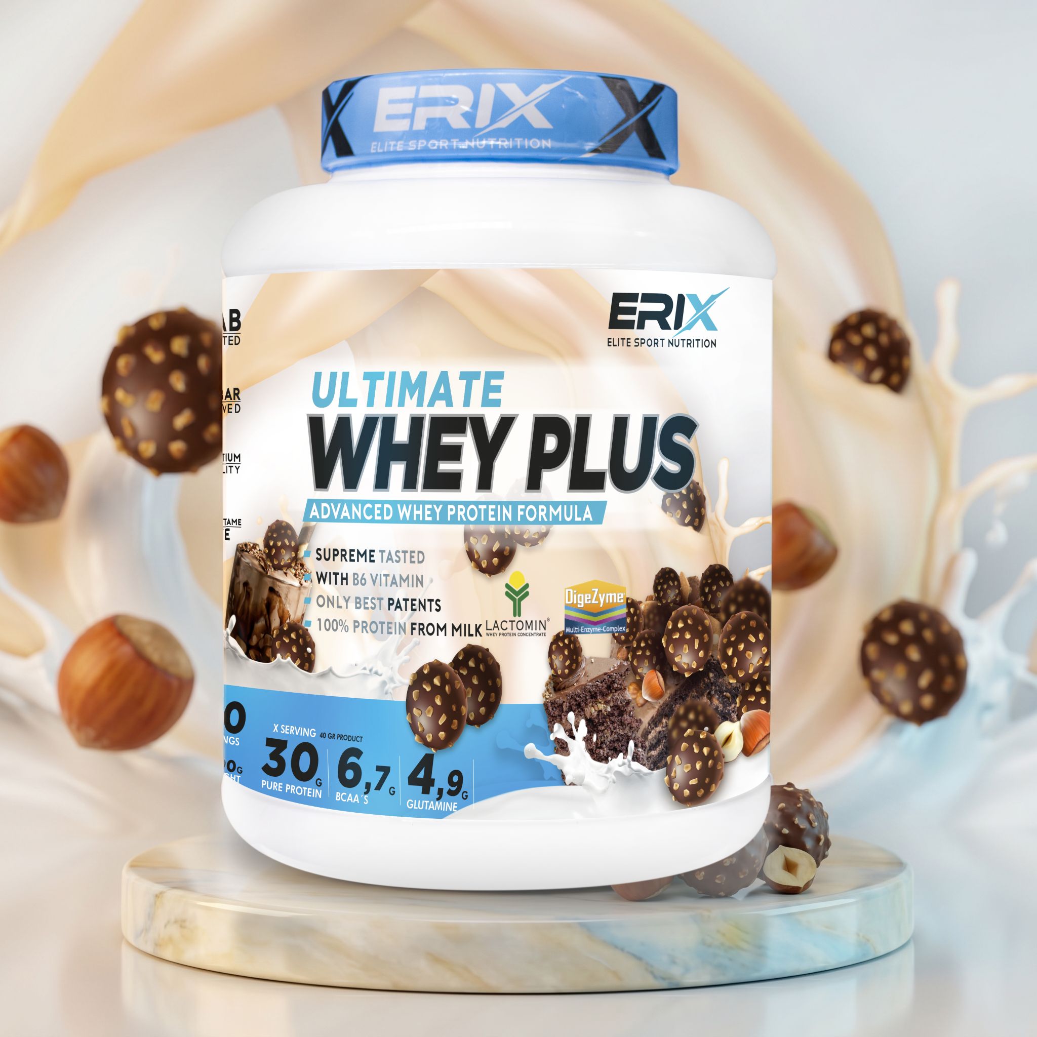 WHEY PLUS ULTIMATE Bombón Hazelnut