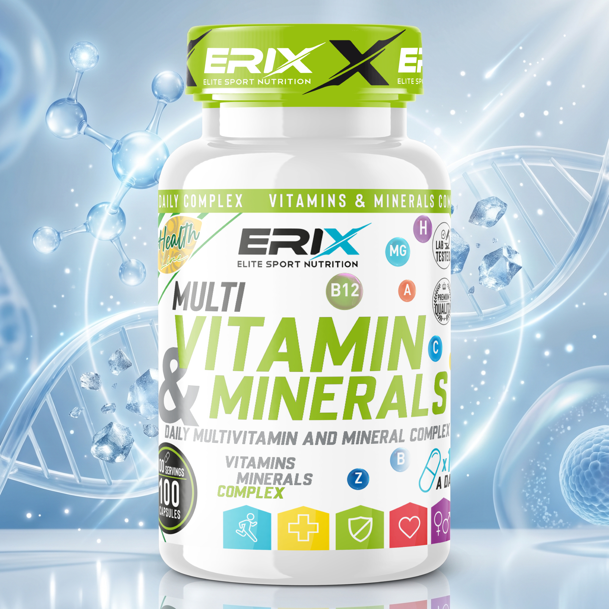 Multivitaminas & Minerales 100 Cápsulas
