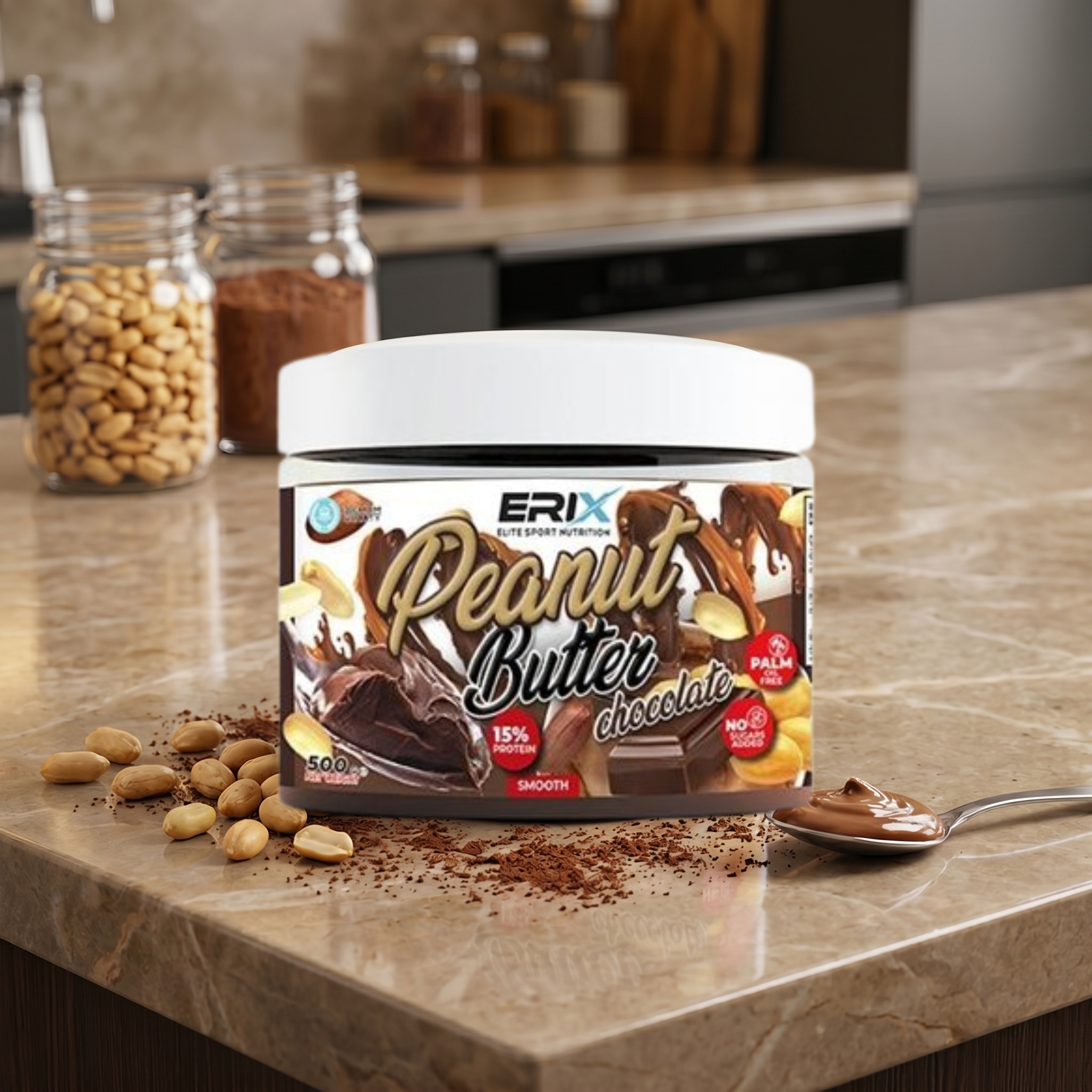 Crema de Cacahuete Chocolate 500 g