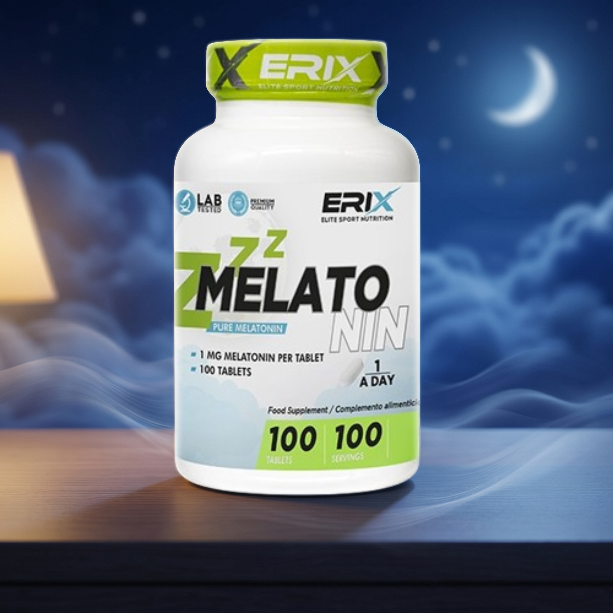 Melatonina 1 MG 100 Tabletas