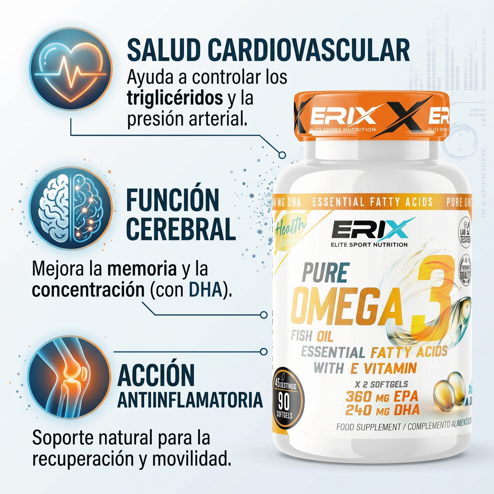 Beneficios Omega 3 Erix