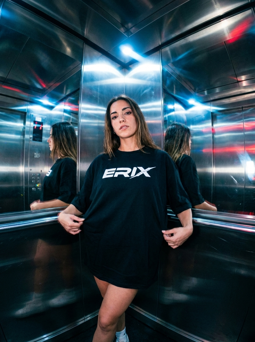 Camiseta Oversize Negra